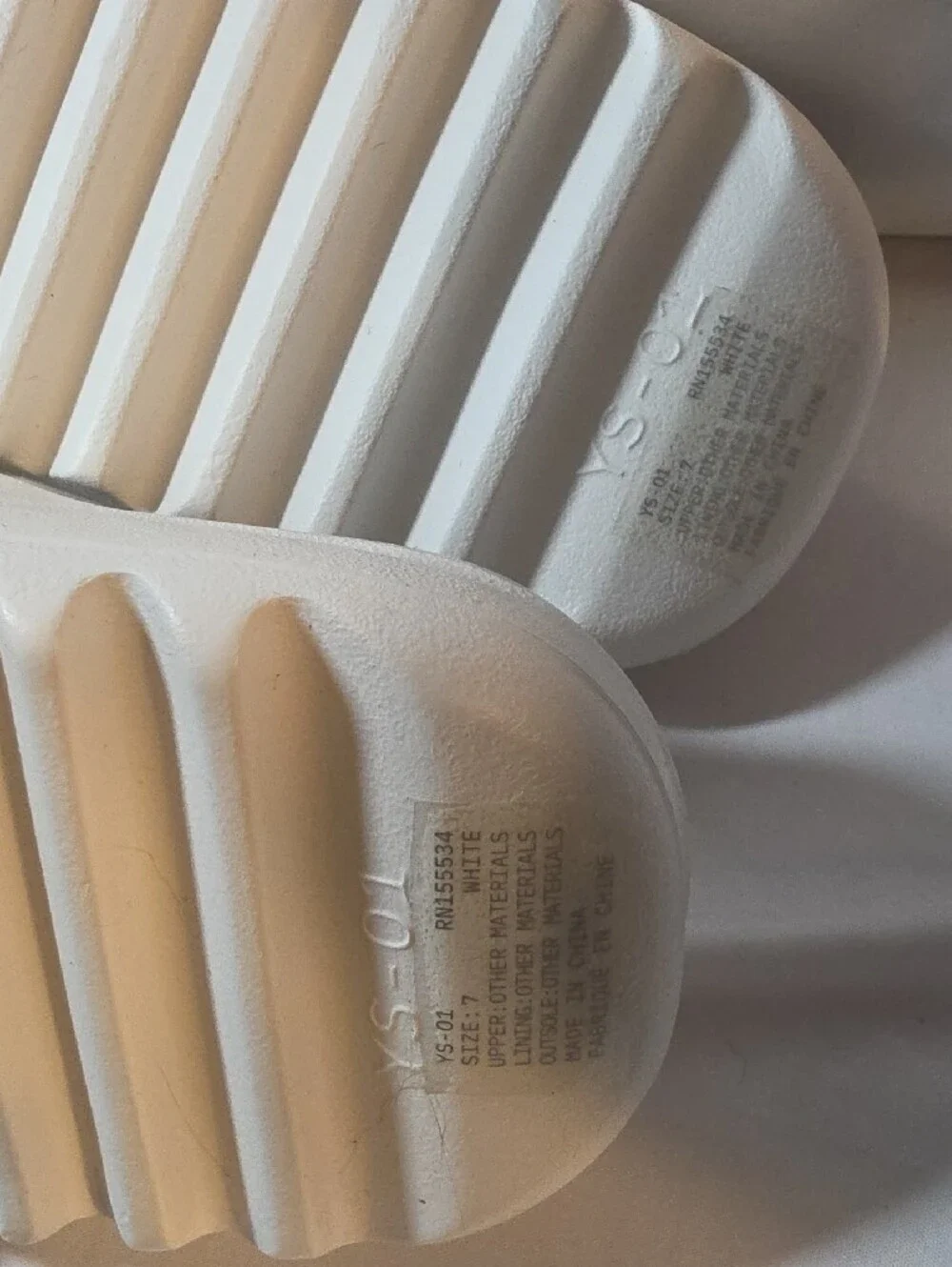 Yeezy Slide Sandals - White